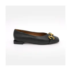 ANGEL ALARCON Vixen - Leather Flat With Metallic Ornament<Vrouwen Last Units