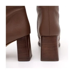 ANGEL ALARCON Xaya - Leather Heels Booties<Vrouwen Last Units